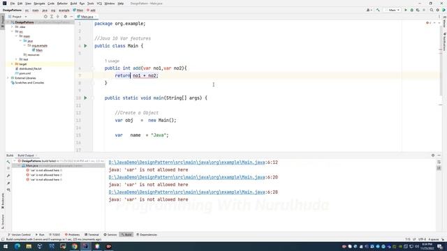 Java 10 var features | Java Programming смотреть онлайн
