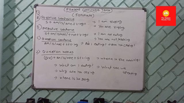 #thenationneedsyou Present Continuous Tense In English смотреть онлайн