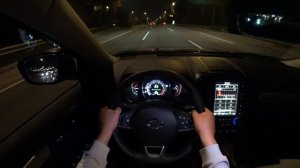 2021 Renault Samsung New QM6 GDe premire POV night drive