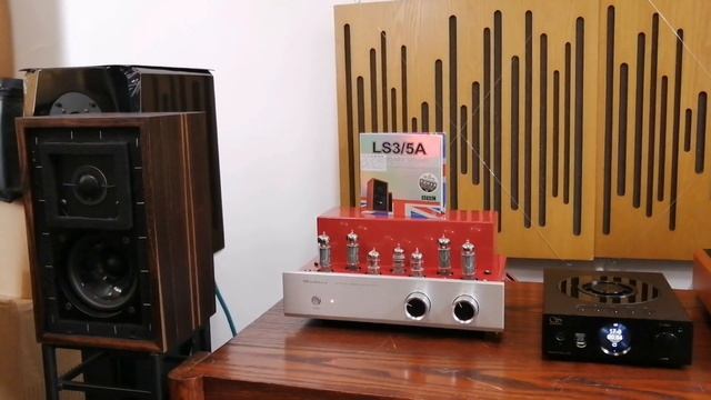 EL84 PP VACUUM TUBE AMPLIFIER WITH 15 OHM OUTPUT PUSH LS3/5A 15OHM SPEAKER... смотреть онлайн