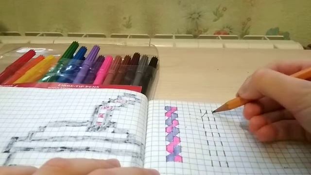 Рисуем косу на листе смотреть онлайн