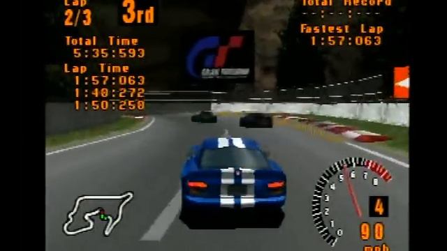 [psx] Gran Turismo: GT Cup - Viper GTS (Grand Valley Speedway I) смотреть онлайн