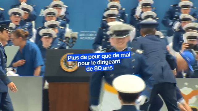 États-Unis: Joe Biden chute lors d'une cérémonie de l'US Air Force смотреть онлайн