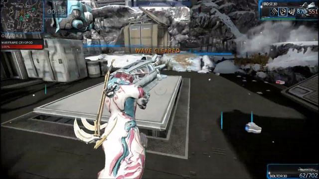 Warframe-Stalker dropping Despair Blueprint on defense mission смотреть онлайн