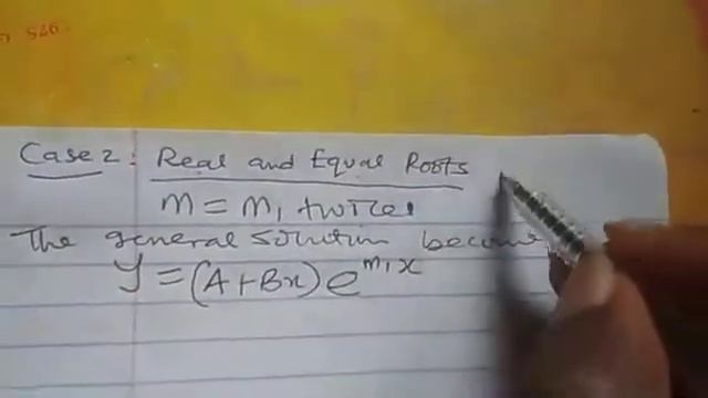 SECOND ORDER ODE PART 1 смотреть онлайн