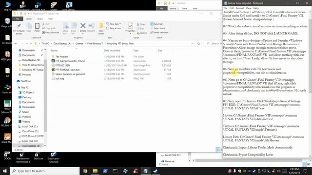Final Fantasy 7 Remako Mod How to Install 2020 Steam PC version смотреть онлайн