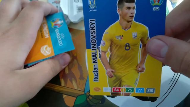 Распаковка карточек UEFA EURO 2020!!! / Panini / #3. смотреть онлайн