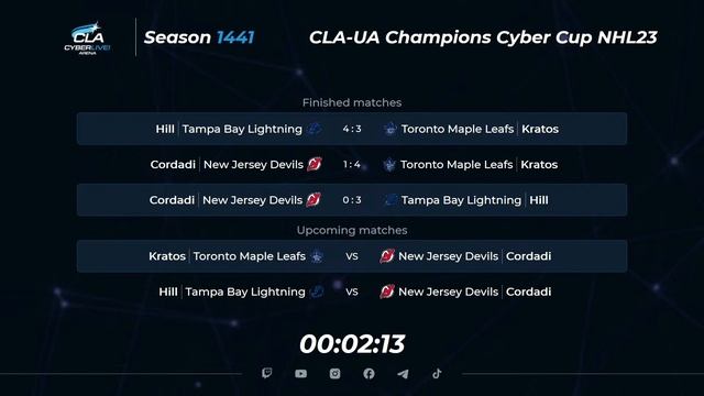 2023.10.02 ► CLA-UA Champions Cyber Cup смотреть онлайн