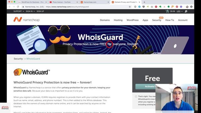 Buying a Domain Name - WordPress Website Part 2 смотреть онлайн