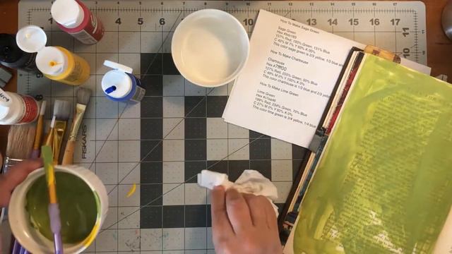 How To Make Green - Color Mixing Lesson смотреть онлайн