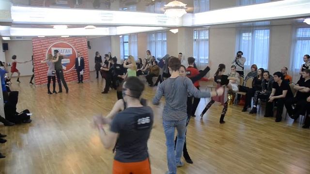 ХАСТЛ, УРАГАН 2017, Нерейтинговый турнир, Космос, 18 финала, заход 6 танец 1 смотреть онлайн