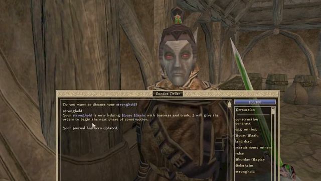 Morrowind [150b] If Hlaalu : Stronghold
