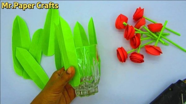 DIY: Paper Rose!!! How to make Mother's Day ,Valentines day  DIY paper rose tutorial