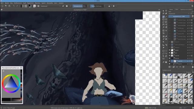 Yashma.draws - Вниз | Процесс рисования смотреть онлайн
