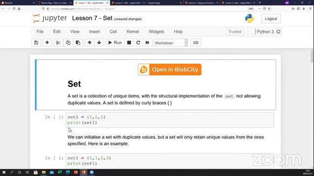 Dictionary & Sets - Session 6/13 смотреть онлайн