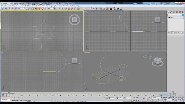 08 Построение сложных объектов в 3d Max Часть 2 смотреть онлайн