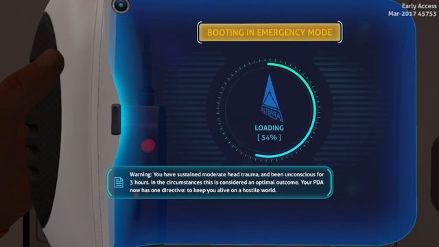 Subnautica - PDA boot sequence смотреть онлайн