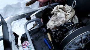 Замена масла в редукторе Буран на мотобуксировщике Ураган Промысловик/Краткое ТО основных узлов