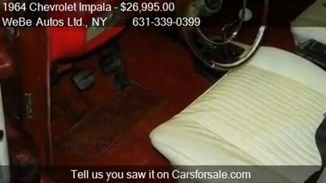 1964 Chevrolet Impala SS Convertible - for sale in Riverhead смотреть онлайн