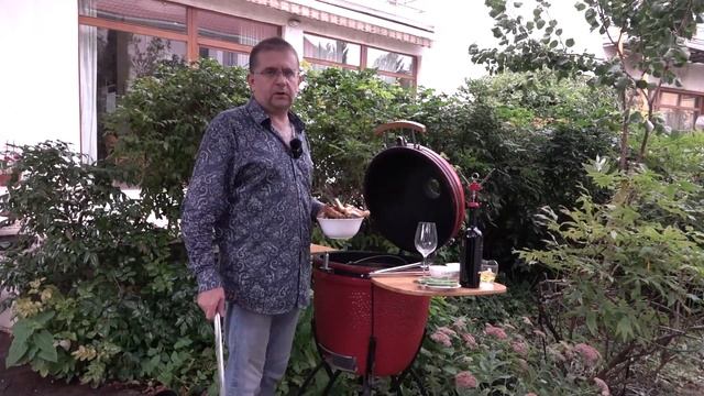 Кокован . Петух в вине , готовлю в казане на огне. смотреть онлайн