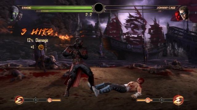 Mortal Kombat 9 - Expert Tag Ladder (Ermac & Shang Tsung/3 Rounds/No Losses) смотреть онлайн