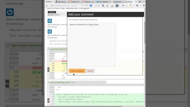 Merge request commenting смотреть онлайн