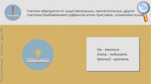 Русский язык 6 класс (Урок№86 - Повторение изученного в 5 классе о глаголе.)