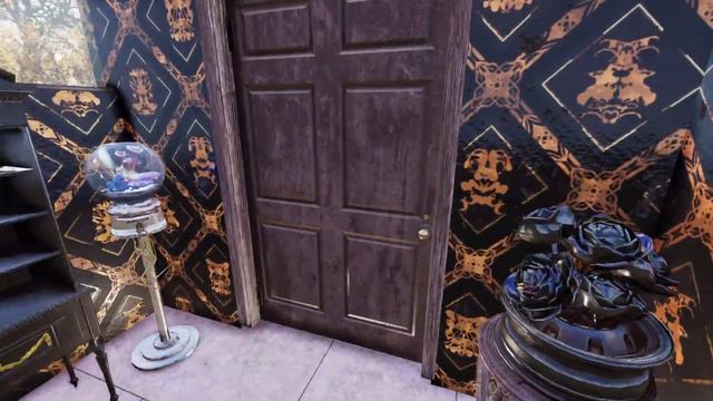 Modern house with Double Door Gate, Unique Stairs and a hallway Fallout 76 C.A.M.P. смотреть онлайн