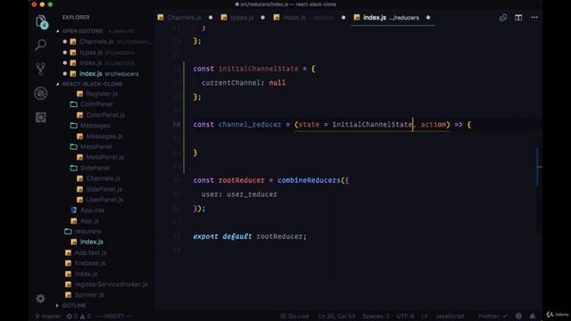 Put Channel on Global State, Add channel reducer смотреть онлайн