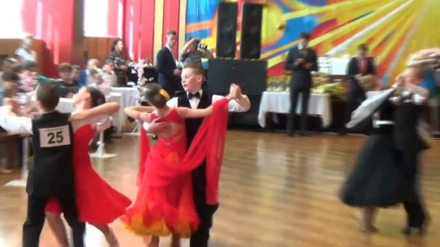 кубок Южноукраинской АЭС. Спортивно-бальные танцы, стандарт и латина Юниоры 1D класс смотреть онлайн