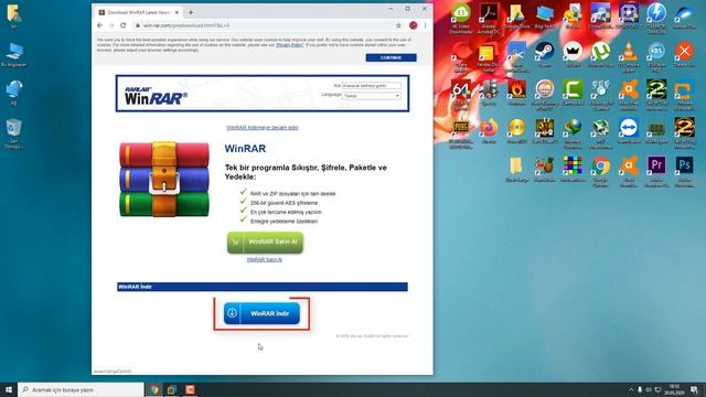 WinRAR Programı İndirme ve Kurulum Ayarları смотреть онлайн