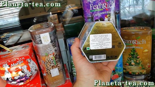 Чай Типсон Белая Снежинка. Подарки к праздникам. Планета Чая. Tipson tea. #Чай смотреть онлайн