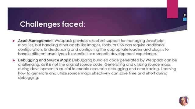 Challenges faced while Impmentation of Webpack with React JS Code смотреть онлайн
