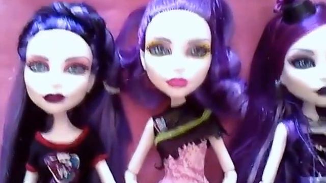 Обзор Моей коллекции кукол Monster high (часть 1) смотреть онлайн