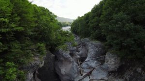 Хаджохская теснина DJI FPV, река Белая. Адыгея.