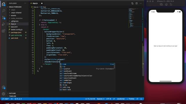 ? Build React Native Onboarding Screens Under 10min || React native UI || Speed Code смотреть онлайн
