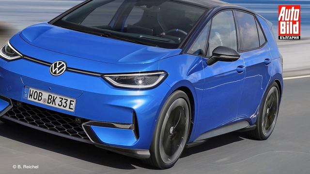 VW ID.3 GTX: задава се електрически GTI! смотреть онлайн