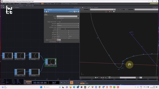 Demystifying TouchDesigner SOPs 12. Spline Modeling. Aling, Cap, Fillet- Join and Fit SOPs смотреть онлайн