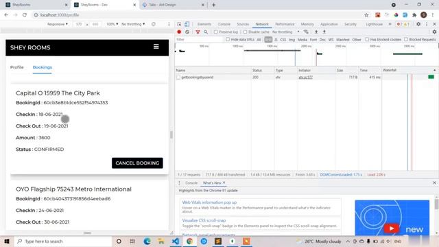 #28 Cancel booking - Full Stack Hotel Booking System React 2022-Premium Course #reactjstutorial смотреть онлайн