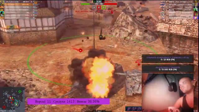 Стрим "Пооогнали.Вечер." в WOT Blitz смотреть онлайн