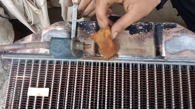 genius man excellently repairing of radiator Fiat tractor#repair смотреть онлайн