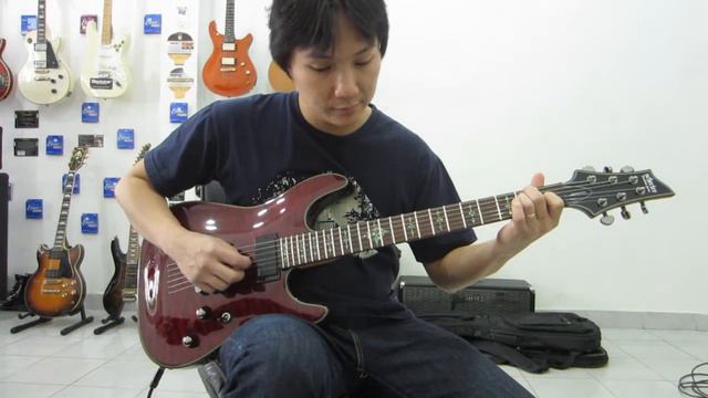 อ.โอ๋ ทดลองเสียงกีตาร์ SCHECTER DAMIEN ELITE MADE IN INDONESIA) GUITAR CLEAN SOUND смотреть онлайн