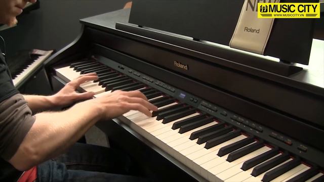 Demo Đàn Piano Roland HP-505 - Music City смотреть онлайн