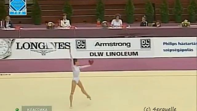 Elena Vitrichenko UKR ball EC Budapest 1999 AA final смотреть онлайн