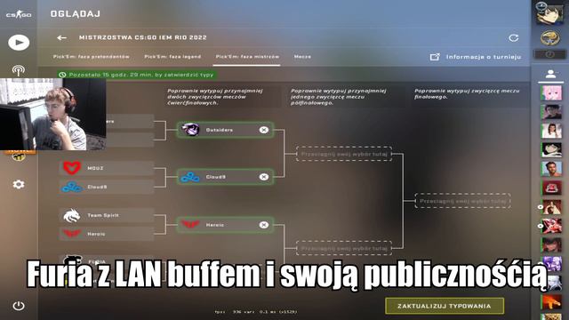 IEM Rio Major 2022 - CHAMPIONS pick'em смотреть онлайн