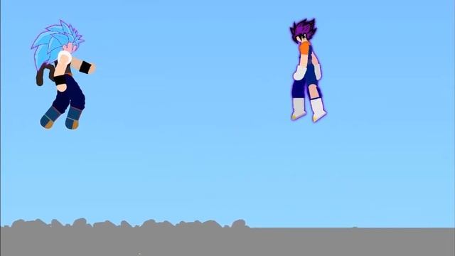 Vegeta vs Goku 18” stick nodes смотреть онлайн