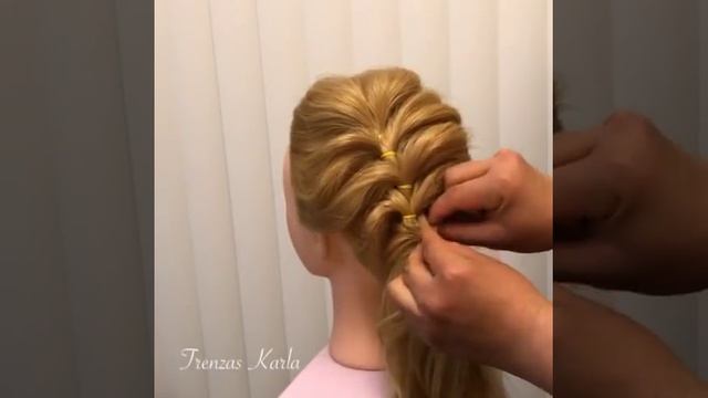 Frozen Elsa Hair Tutorial Braid - Trenza Con Ligas - Elastic Braid смотреть онлайн