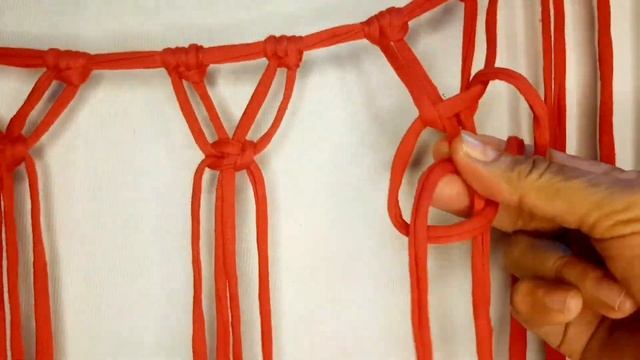 Como hacer una SALIDA DE BAÑO EN MACRAME paso a paso смотреть онлайн