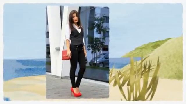 С чем можно носить красные туфли смотреть онлайн