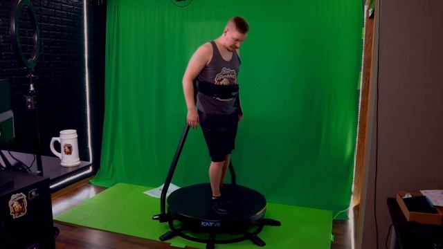 Katwalk C VR Gaming Treadmill || Setup, Review, & Gameplay! смотреть онлайн